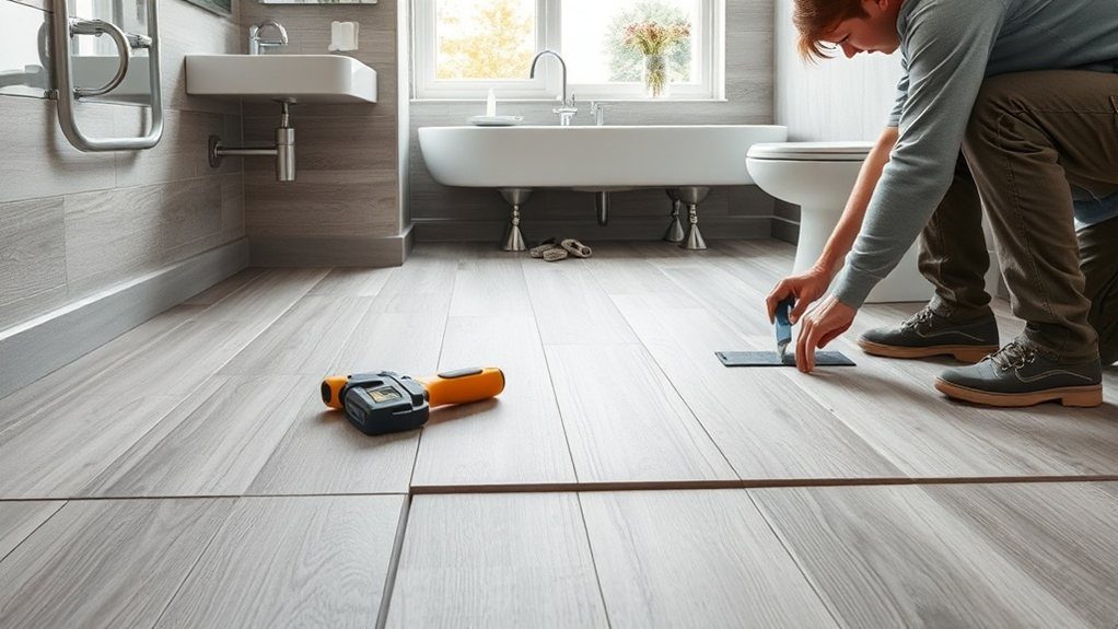 Bathroom Flooring Installation in Finchley Central